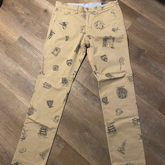 Polo Ralph Lauren Other - NWT Polo Ralph Lauren University Print Chino 32 X 32 Straight